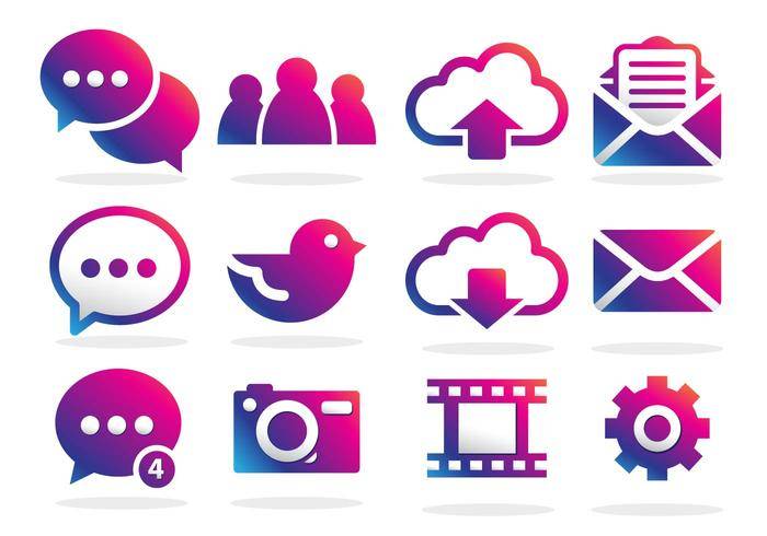 Imessage矢量图标