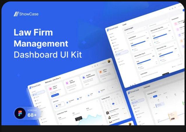 ShowCase - Law Firm Dashboard UI KIT