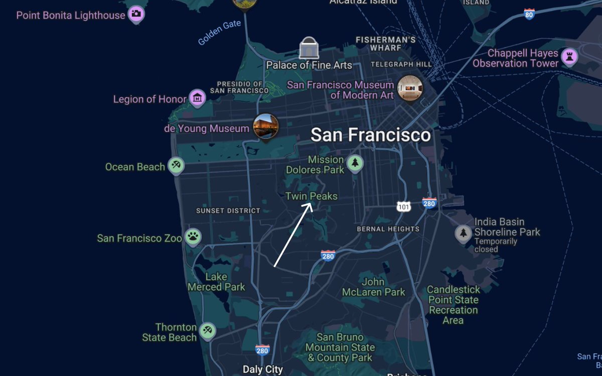 San Francisco Map: Landmarks & Bay Area Navigation Guide Nano Banana提示词