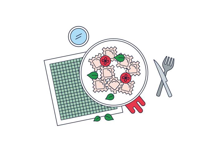 免费面食矢量