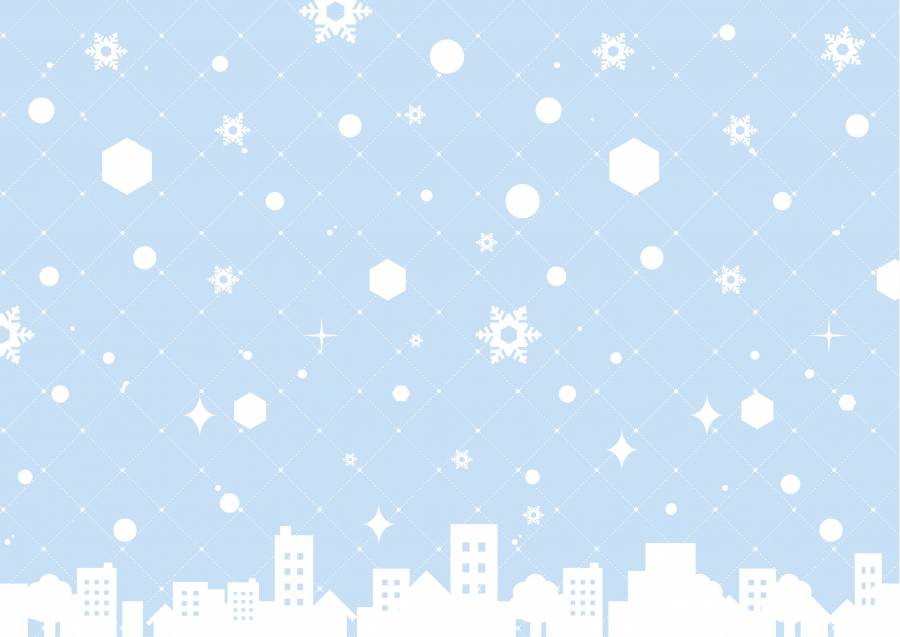 冬＿雪背景02