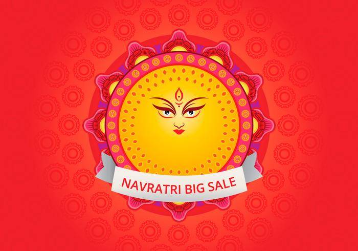 Navratri大销售例证