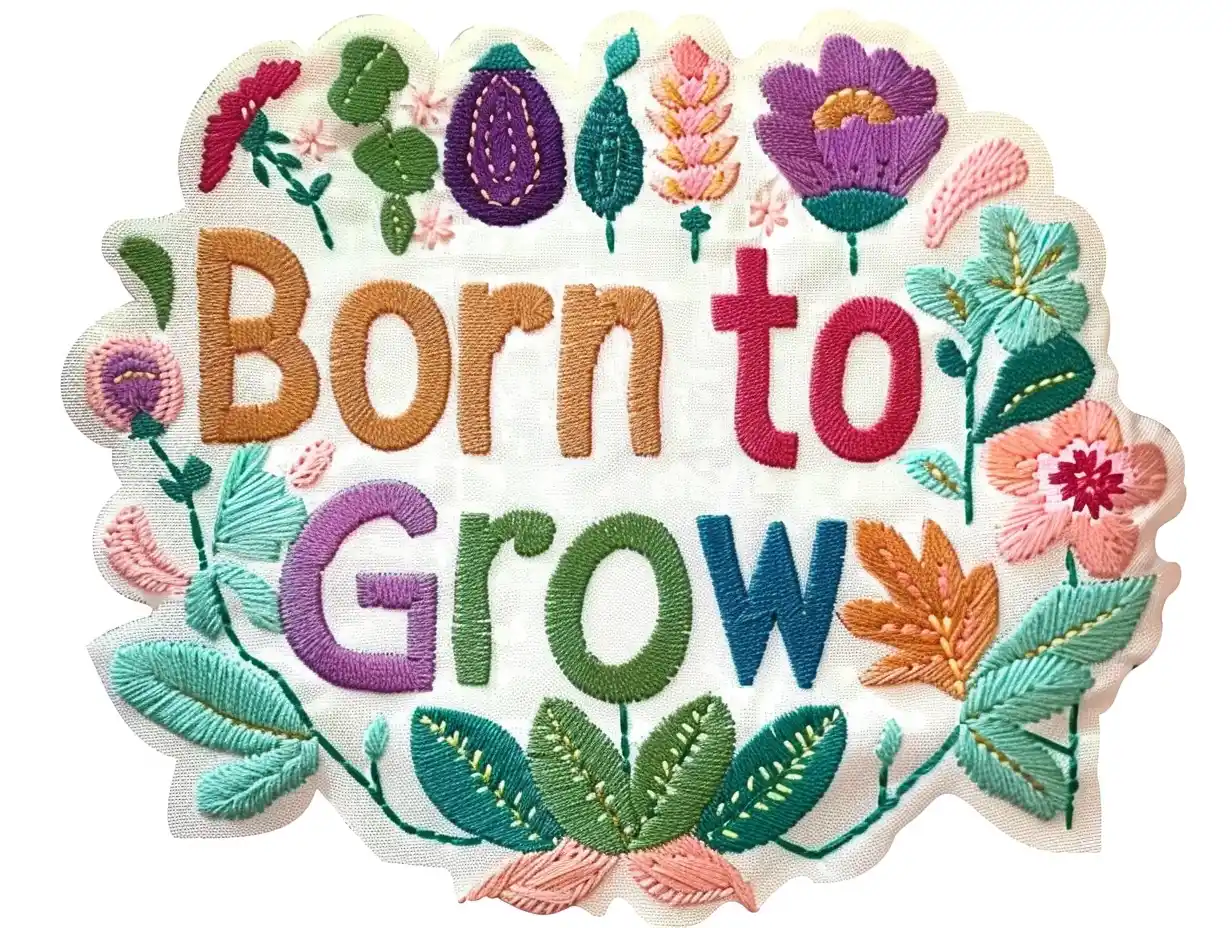 Cross-Stitch Garden Patch Midjourney提示词