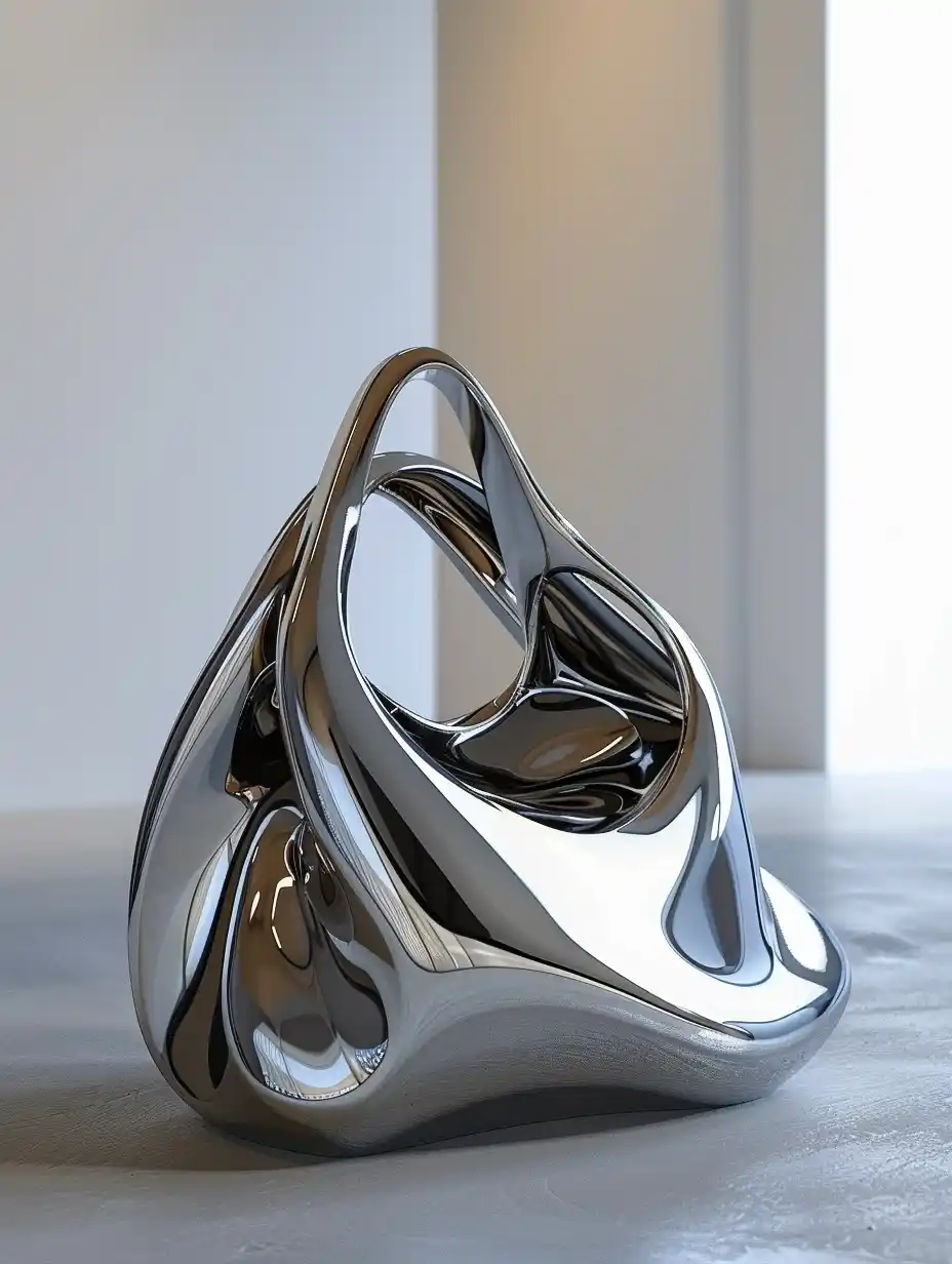Zaha Hadid Handbag Hyperrealistic Midjourney提示词