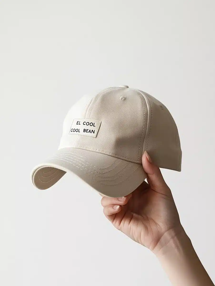 Beige Baseball Cap Photography Midjourney提示词