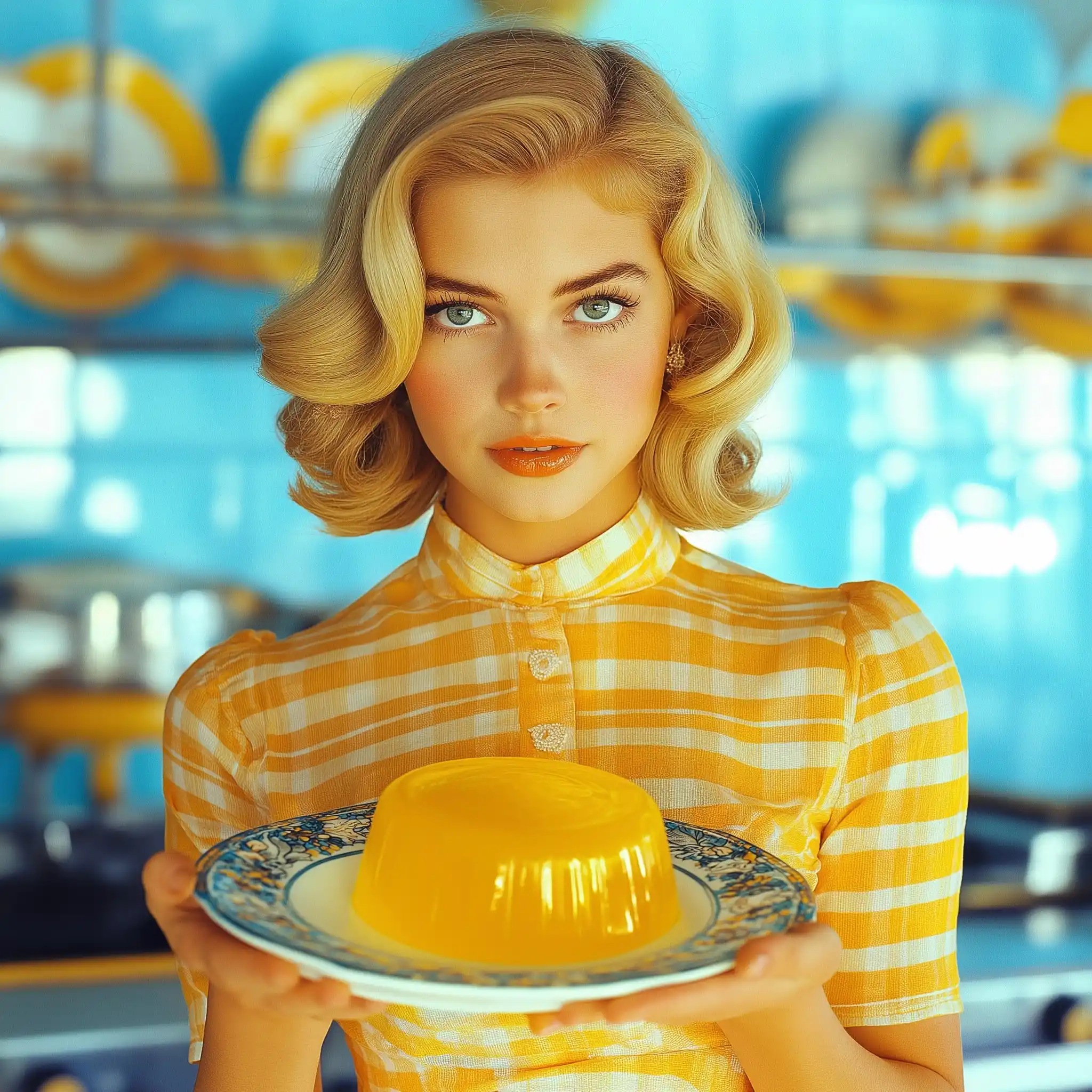 Golden Jello by Blonde Midjourney提示词