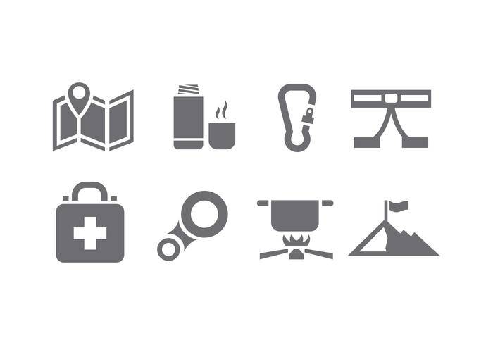 登山工具图标