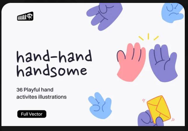 Hand-hand Handsome