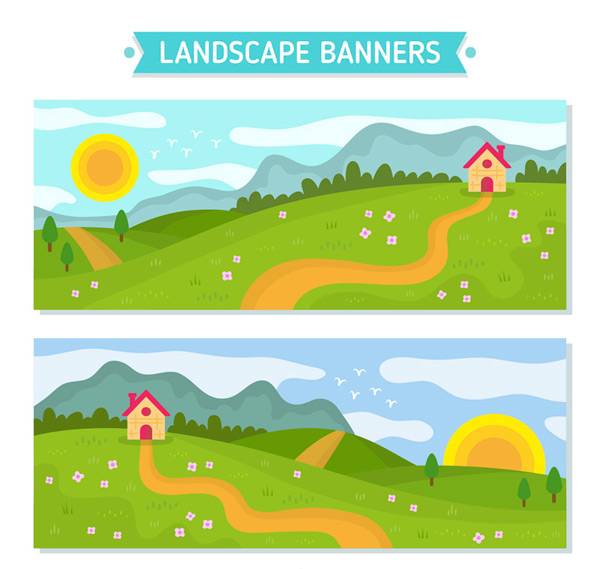 郊外风景banner