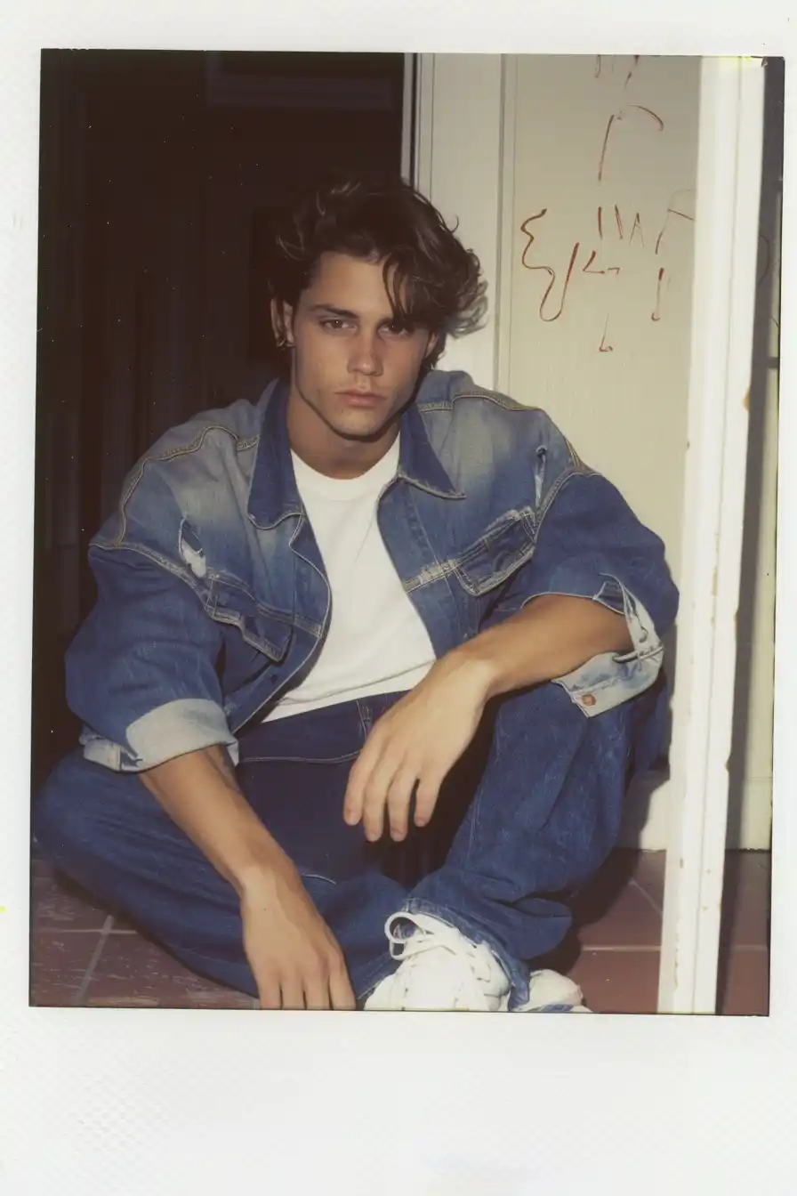 90s Cameron Polaroid Portrait Midjourney 提示词生成效果