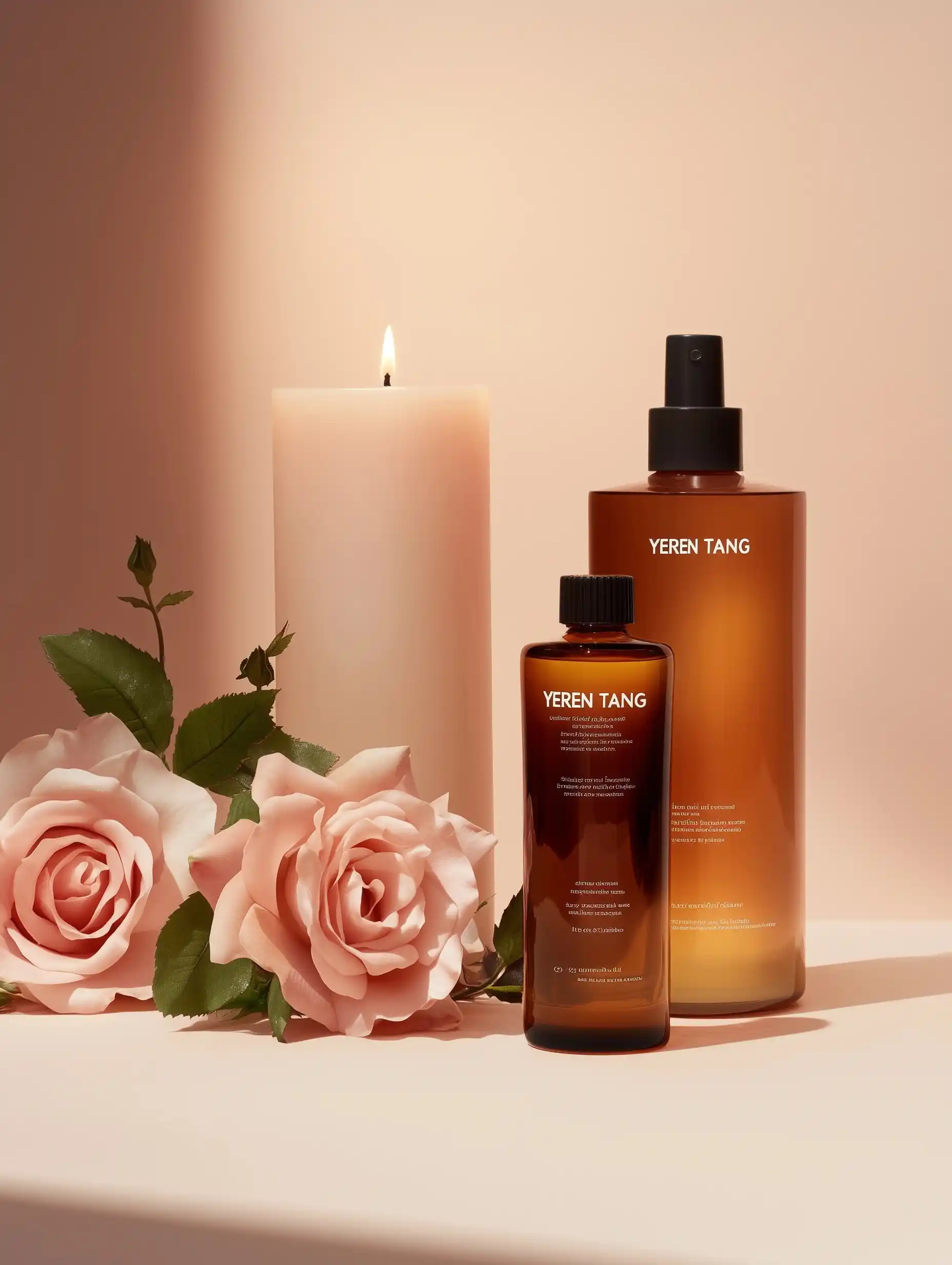 Elegant Shampoo Advertisement Design Midjourney 提示词生成效果