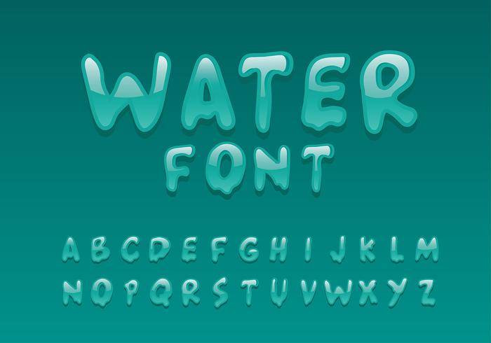 水字体矢量