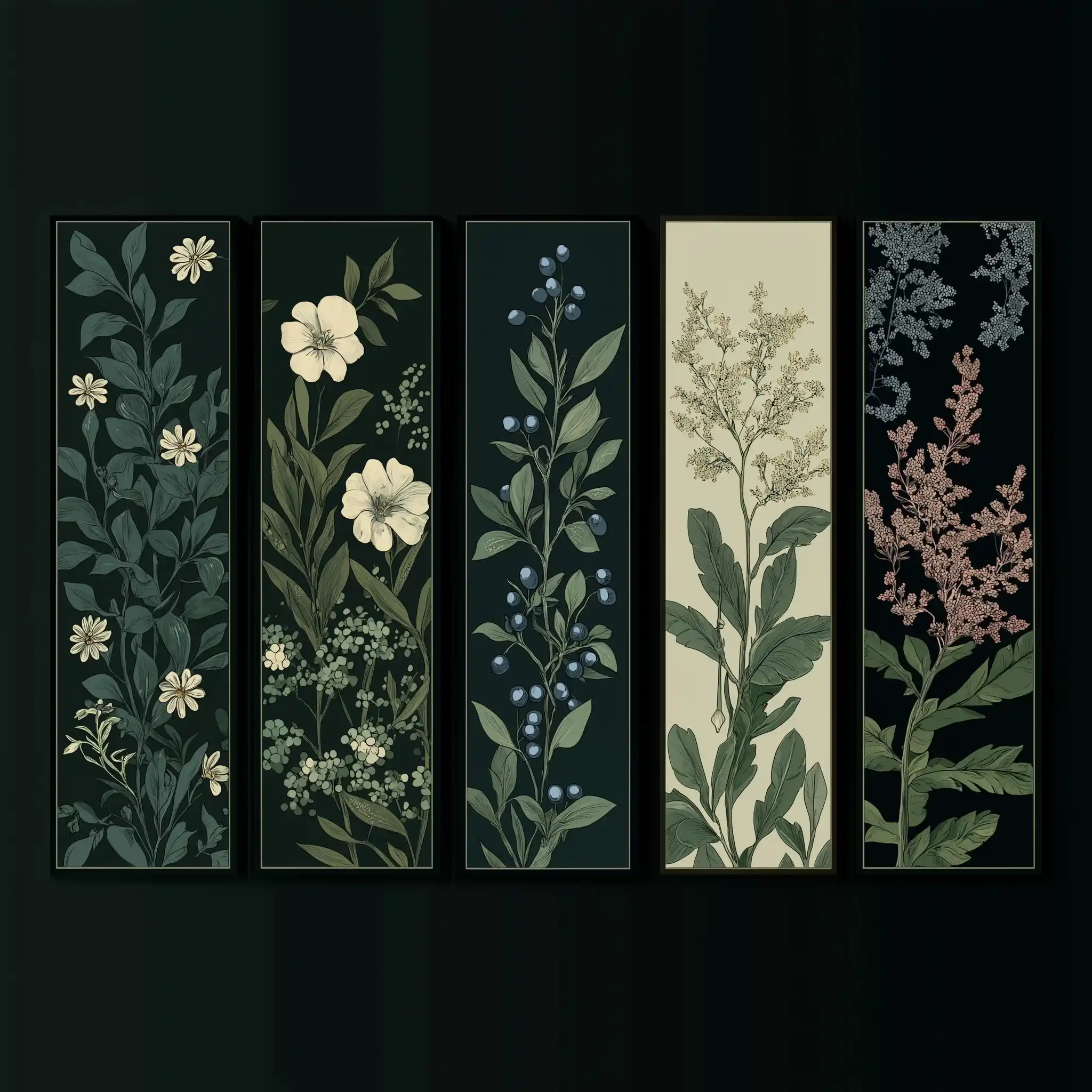 Botanical Boxes in Loewe Style Midjourney提示词