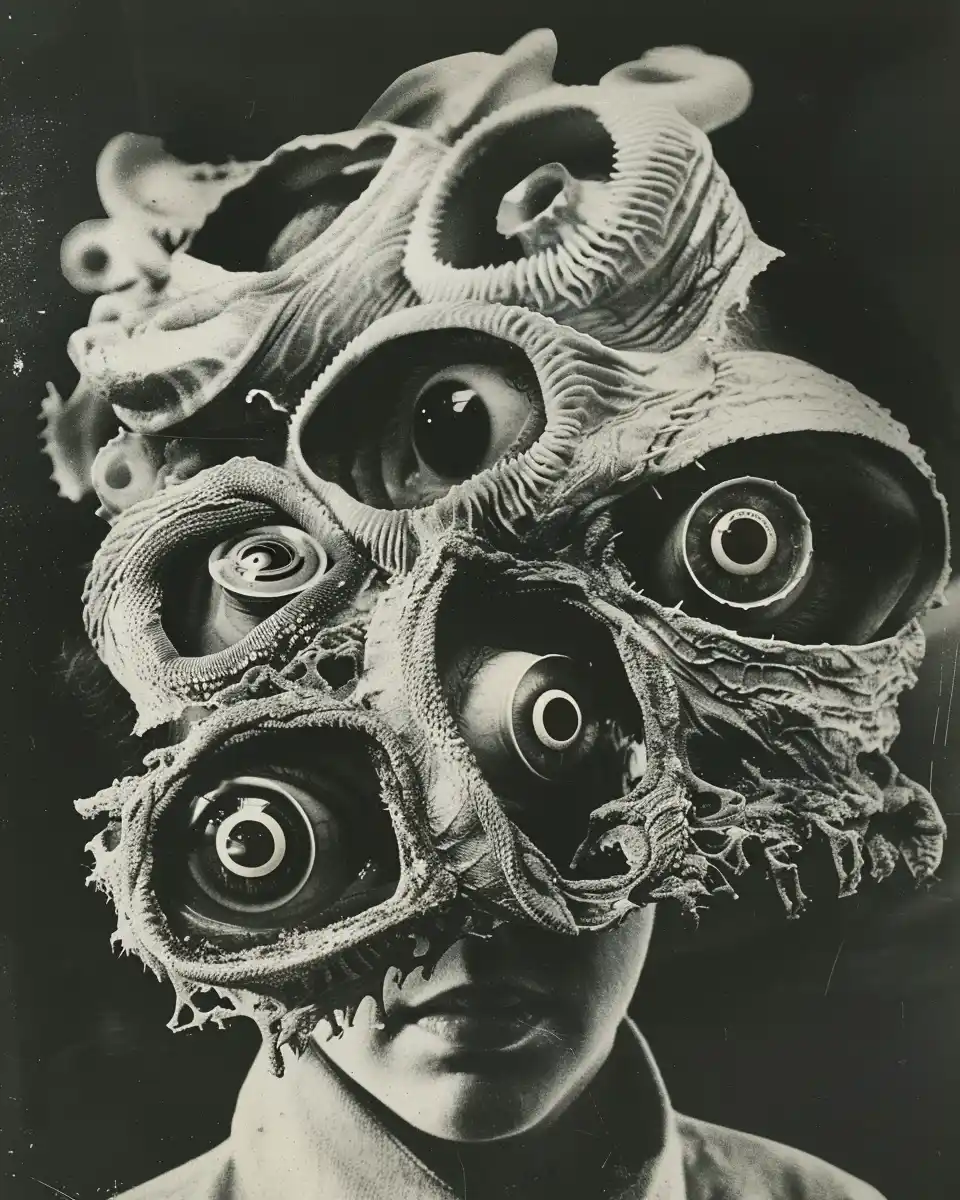 Metamorphosis in Energetic Dadaism Midjourney提示词
