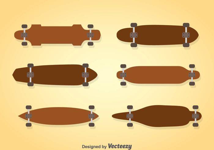 木Longboard传染媒介集合