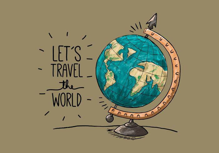 复古地球全球报价旅行