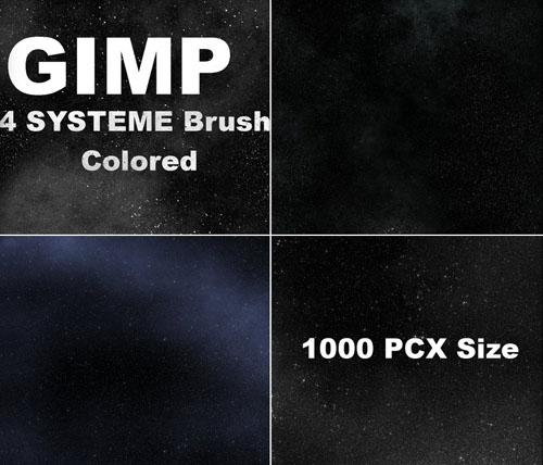 4款高清晰GIMP宇宙星云笔刷（内附说明）&nbsp;&nbsp;&nbsp;&nbsp;