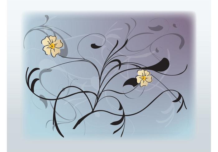 春天的花朵卡
