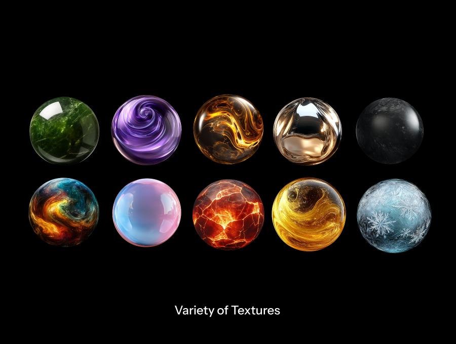 Free Spheres Texture Pack 35个高级球体
