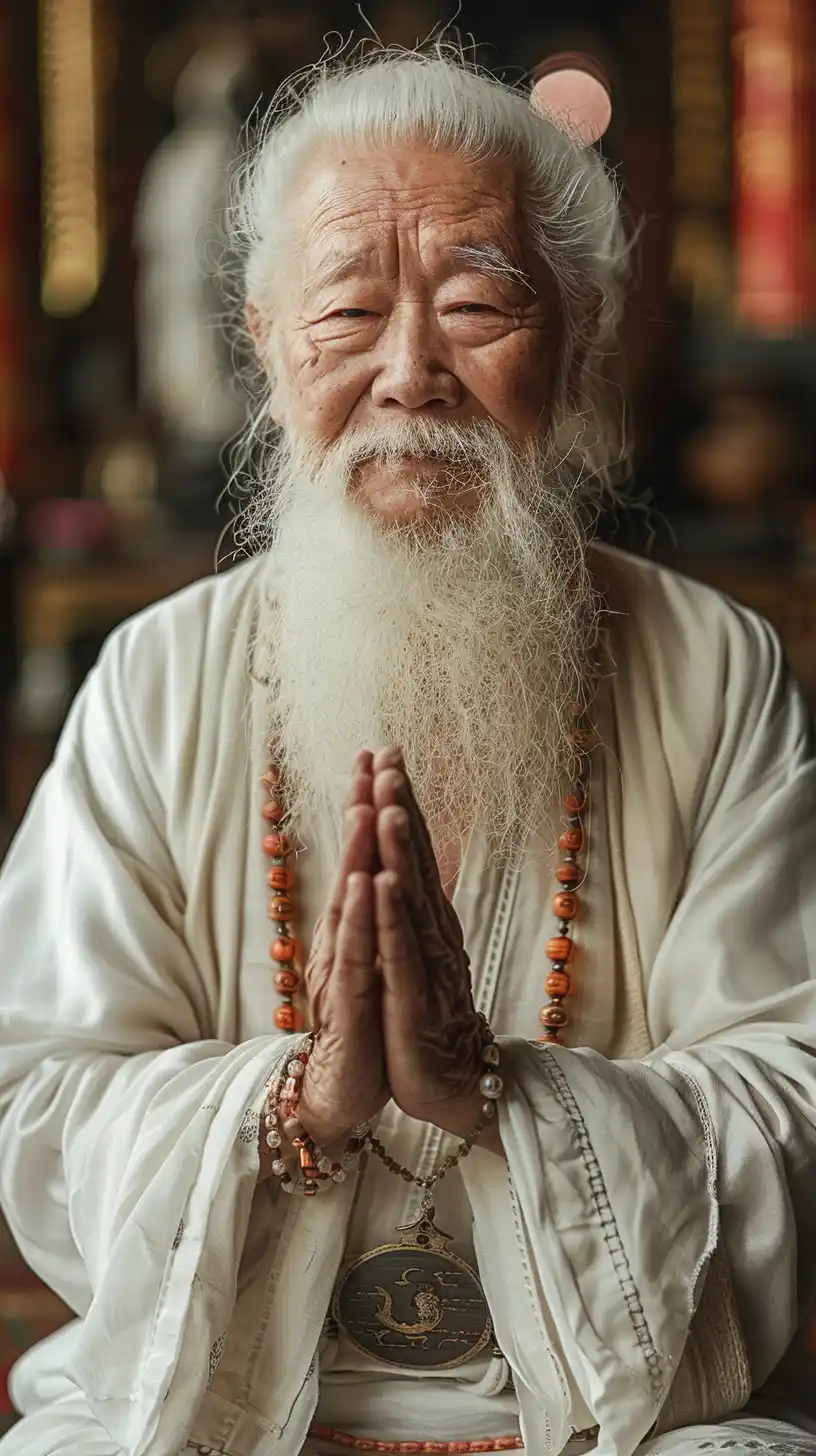 Taoist Elder in 16K Midjourney提示词