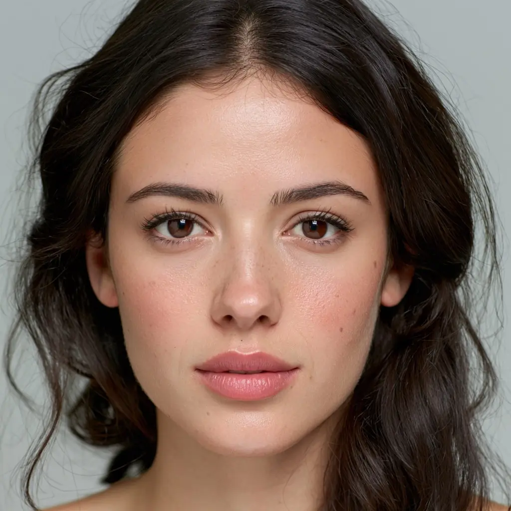 Photorealistic Studio Beauty Portrait Midjourney提示词