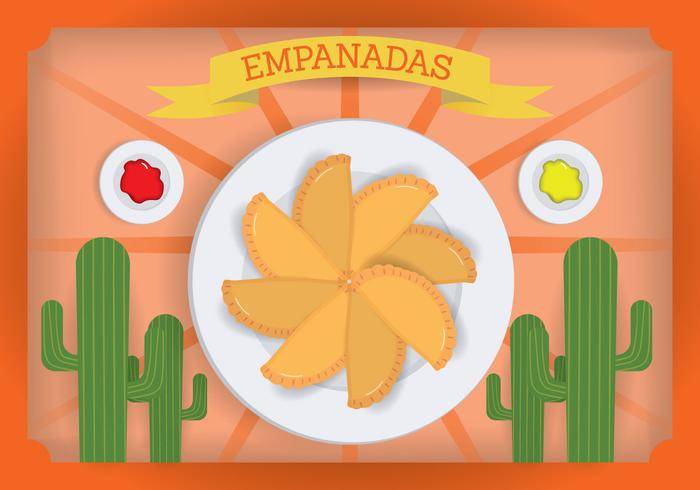 矢量Empanada