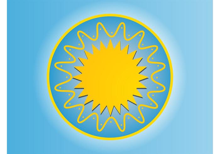 矢量太阳图标
