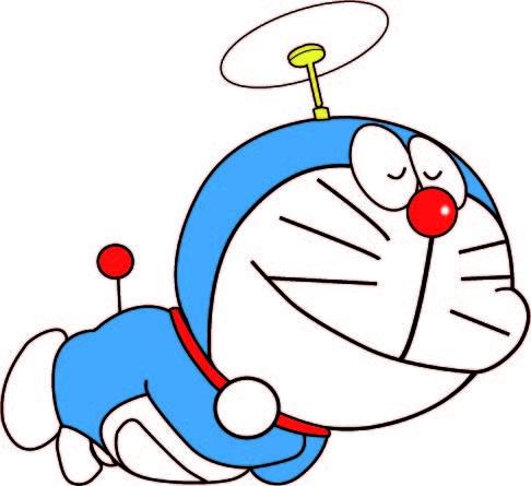 卡通形象哆啦a梦矢量素材