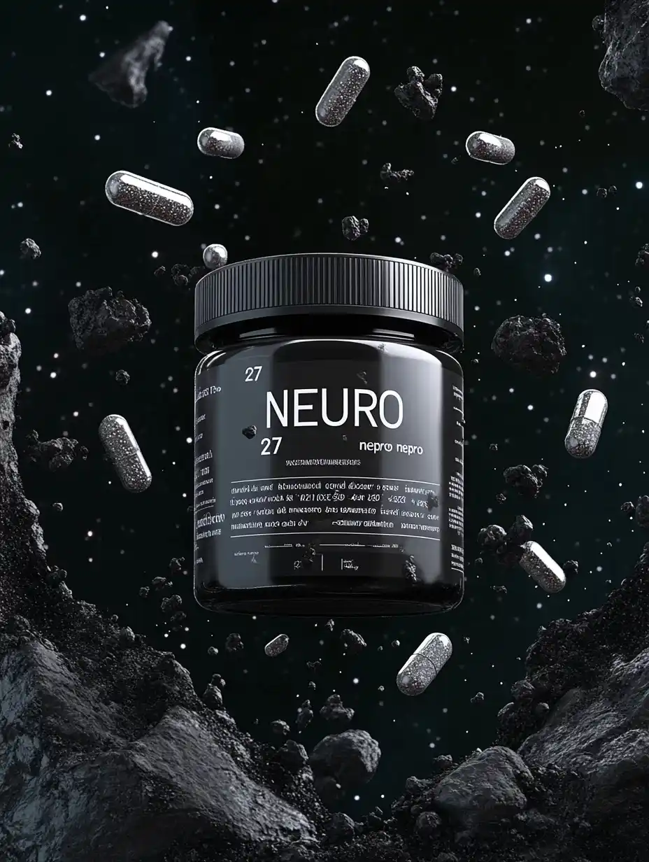 Floating Supplement Jar Photography Midjourney提示词