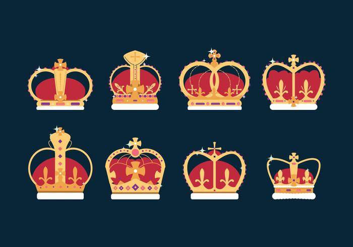 免费英国皇冠矢量