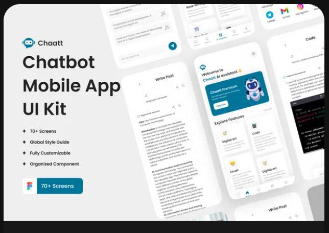 Chaatt –Chatbot App UI Kit