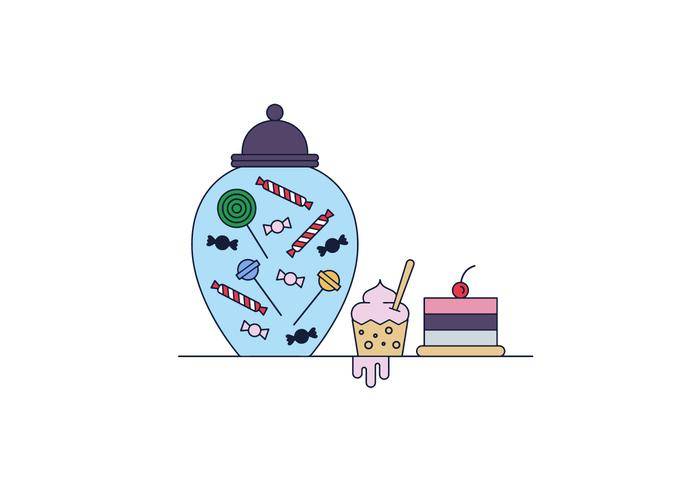 免费的糖果矢量