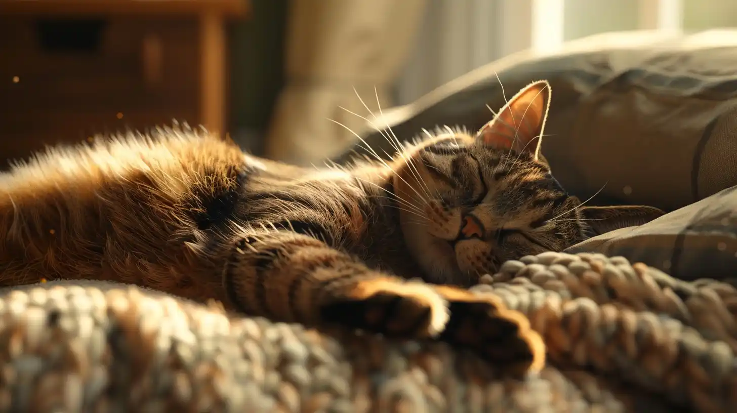 Photorealistic Tabby Cat Portrait Midjourney提示词