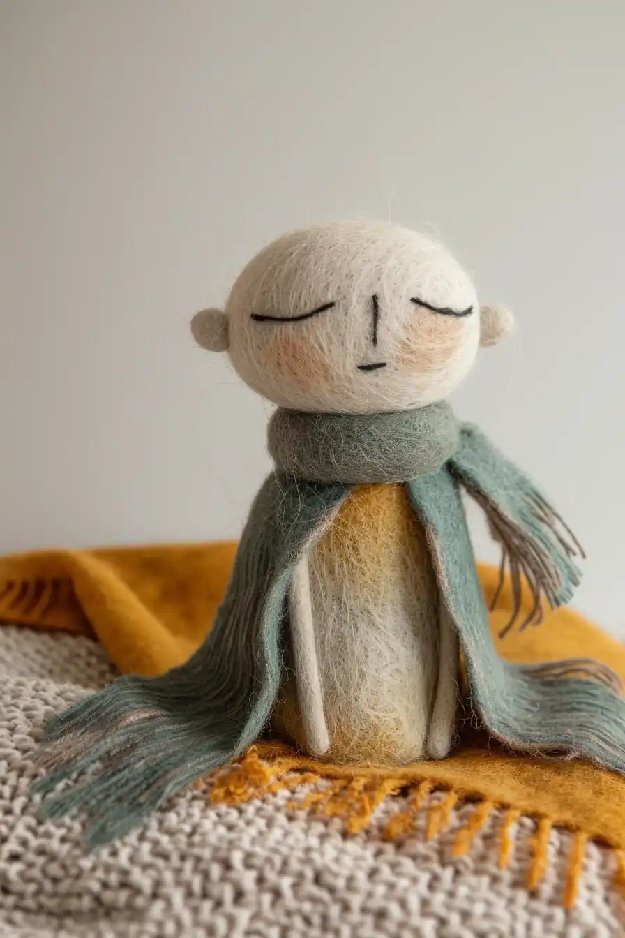 Felted Wool Story Shot Midjourney提示词