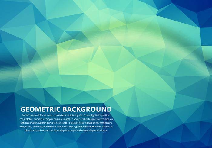 免费矢量多边形彩色背景