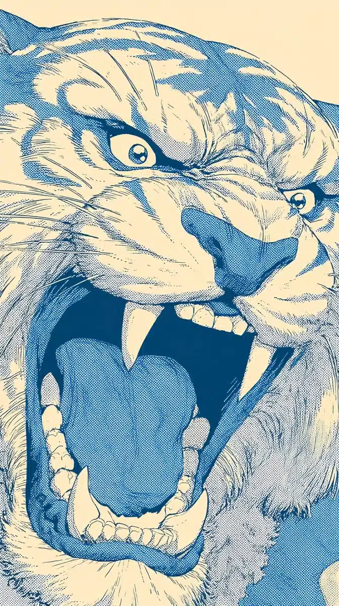 Japanese Tiger Oni Art Midjourney提示词