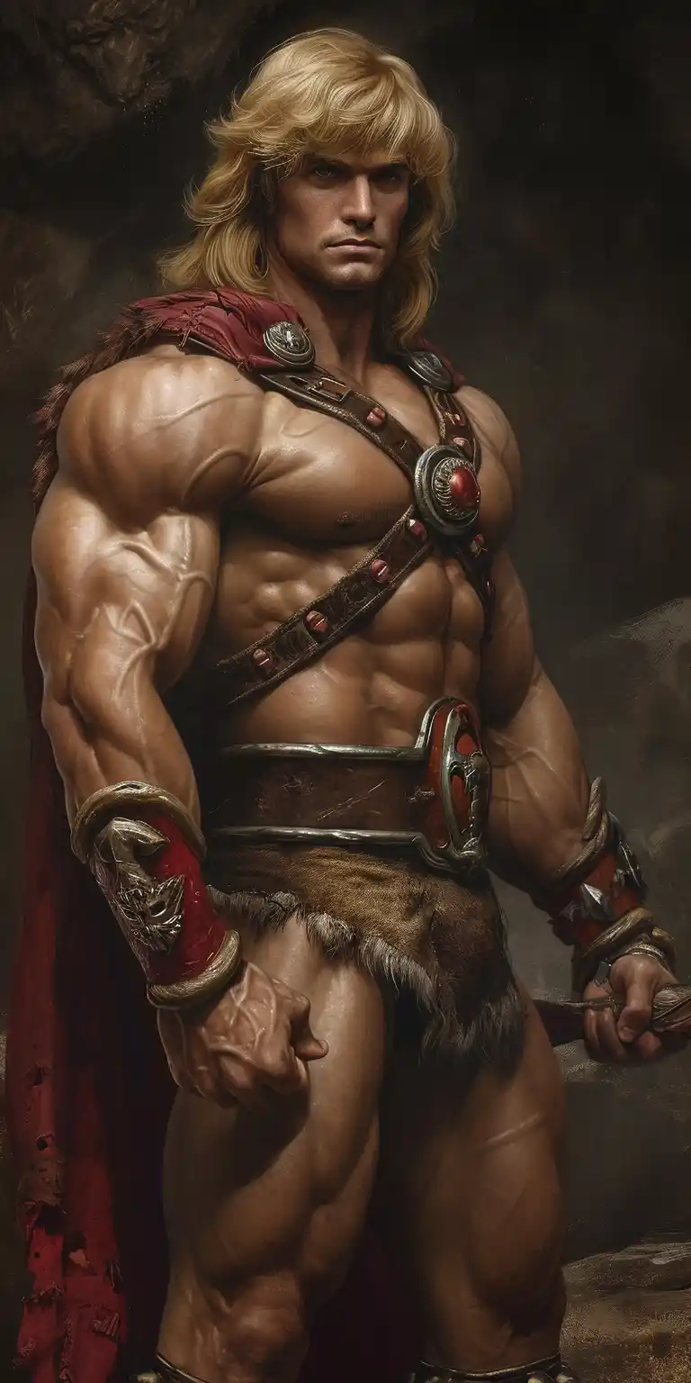 1987 Heman Realistic Photograph Midjourney提示词