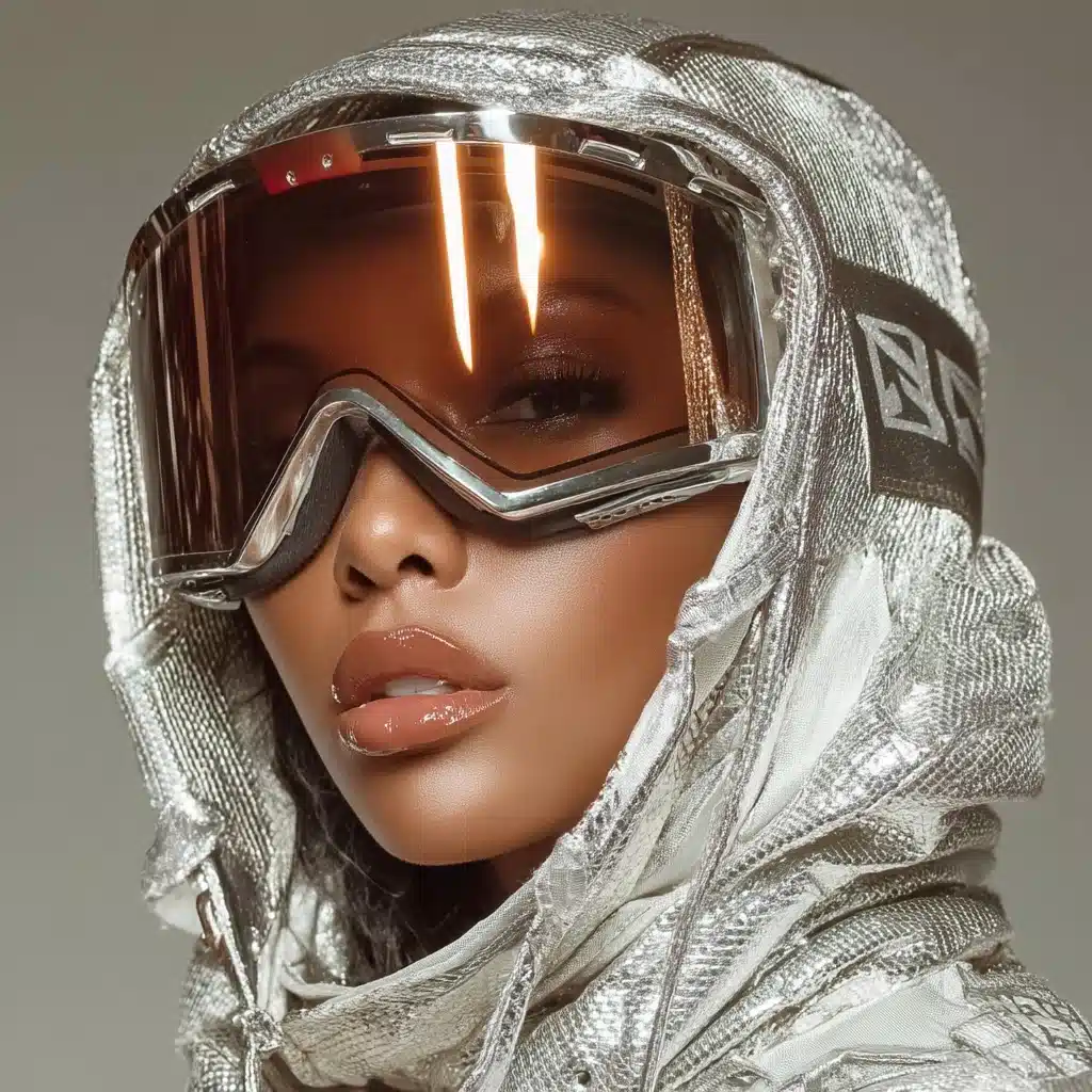 Hyperrealistic Cyberpunk Fashion Portrait Midjourney提示词