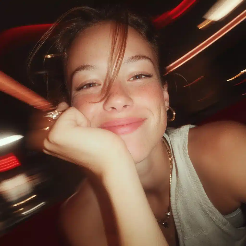 Blurry Nightclub Selfie Midjourney提示词