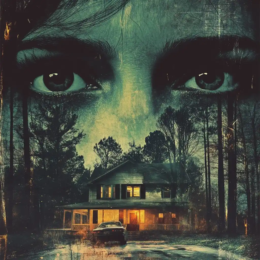 Ultra Realistic 70s Horror Poster Midjourney提示词