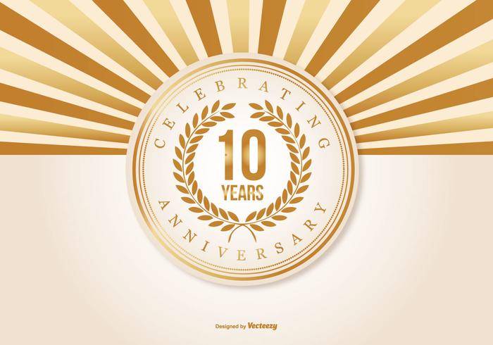 美好的10年周年图