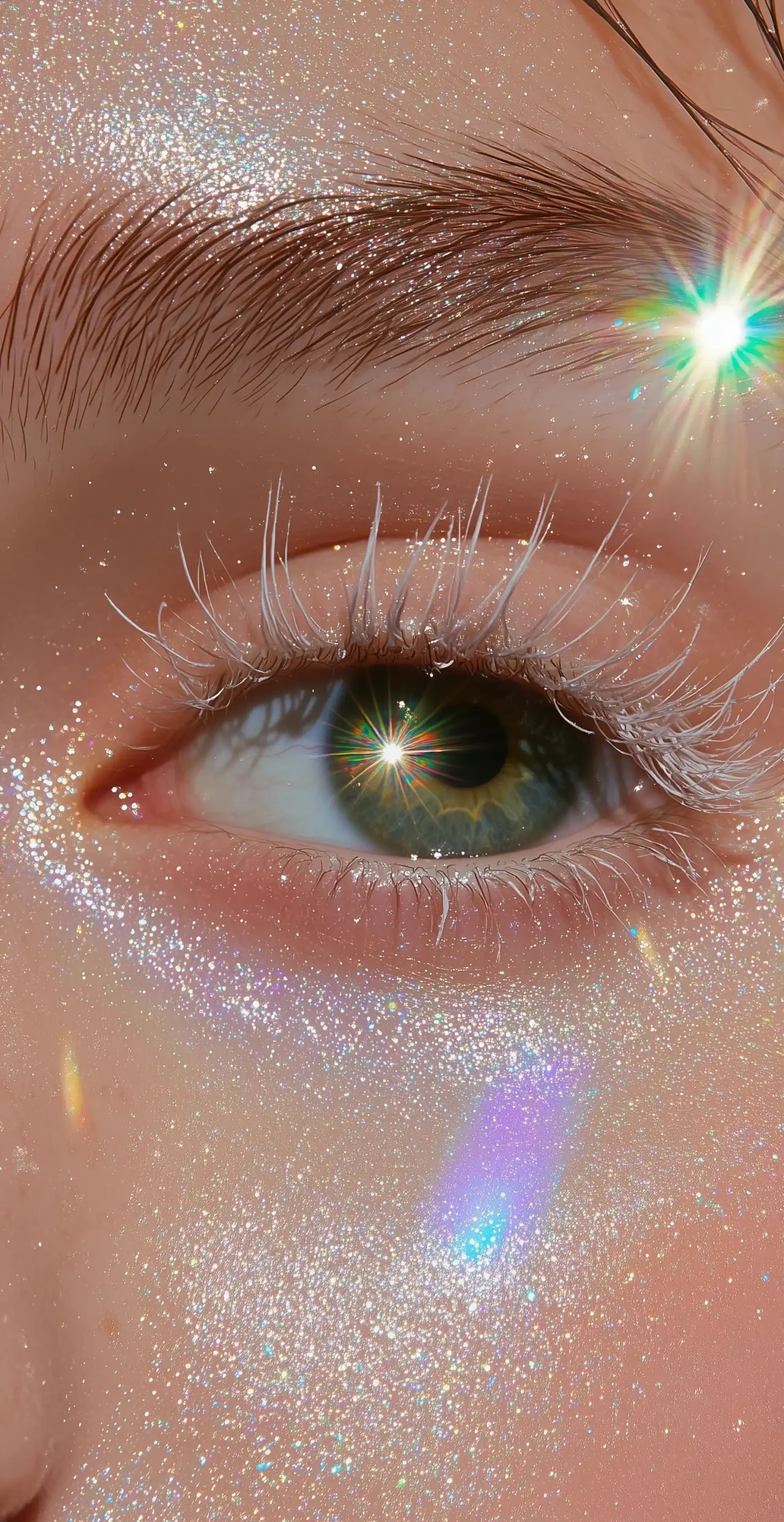 Emerald Eye Close-Up Photo Midjourney提示词