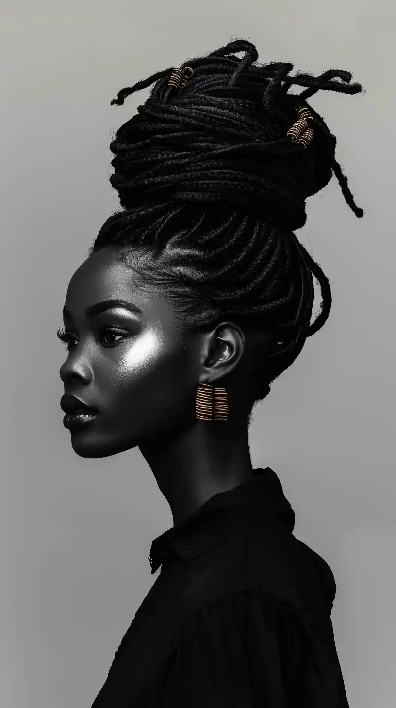 Surreal Kodak Black Women Midjourney提示词