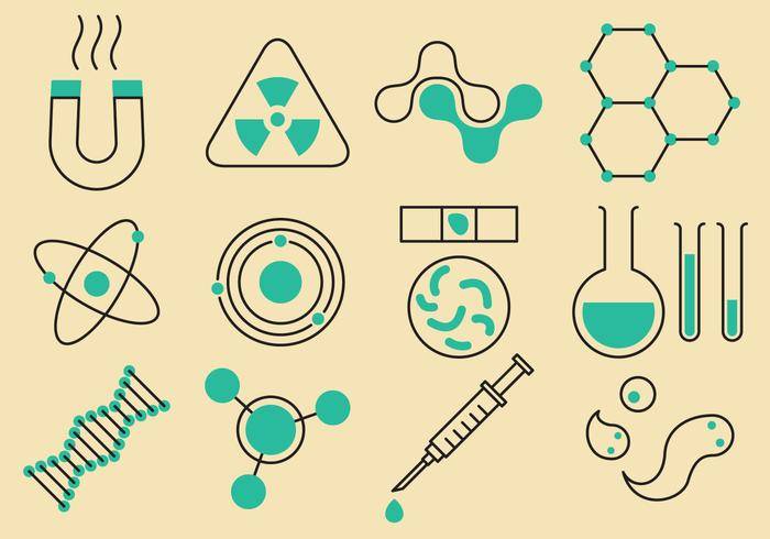 科学和技术图标