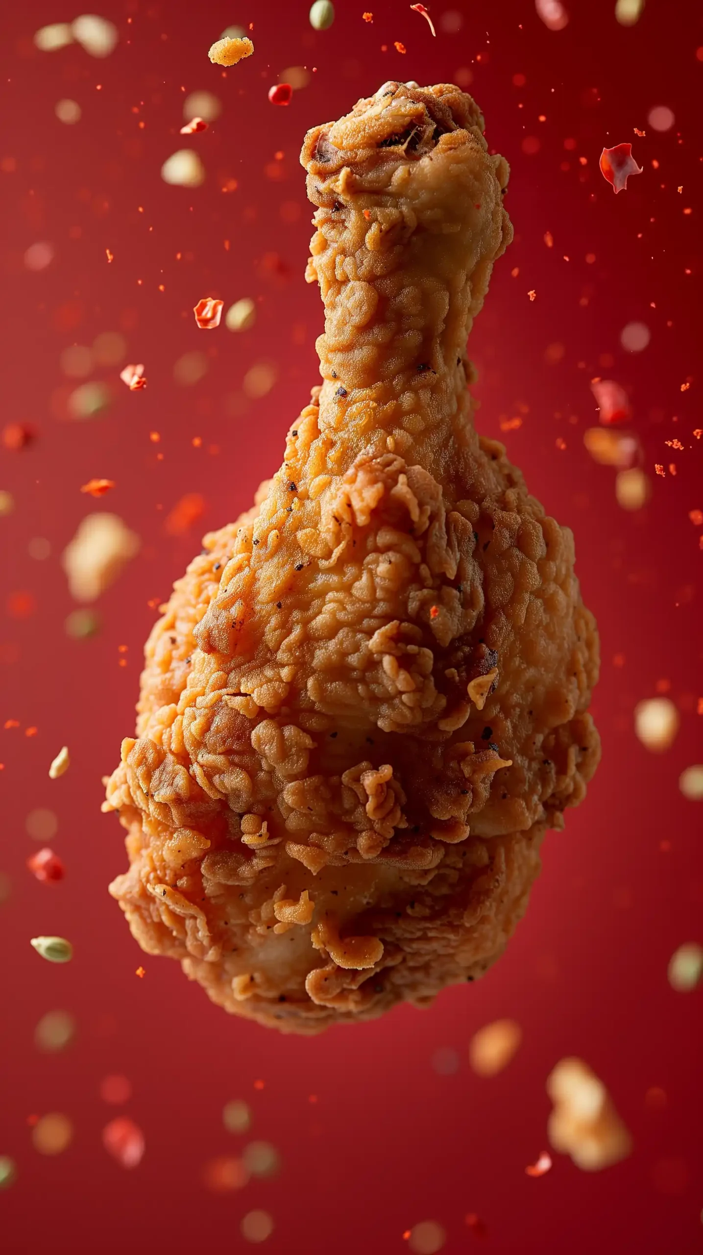 Crispy Chicken Chaos Midjourney提示词