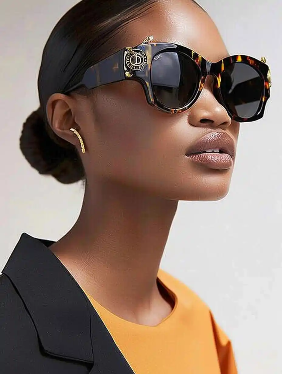 Luxury Sunglasses Fusion Midjourney提示词