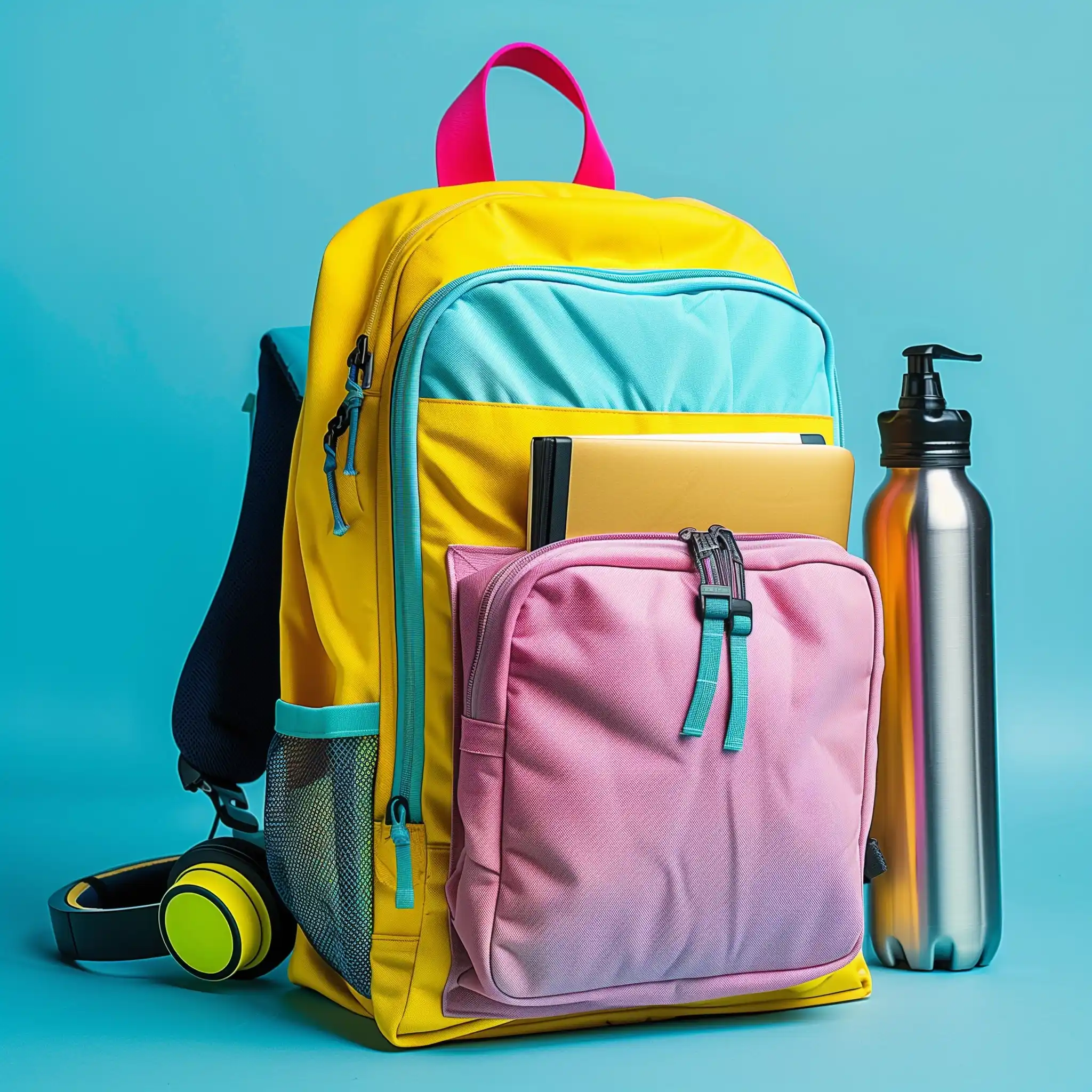 Surreal Backpack Still Life Midjourney提示词