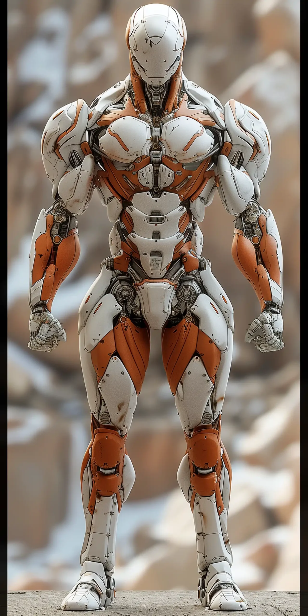 Powerful Mecha in ZBrush Midjourney提示词