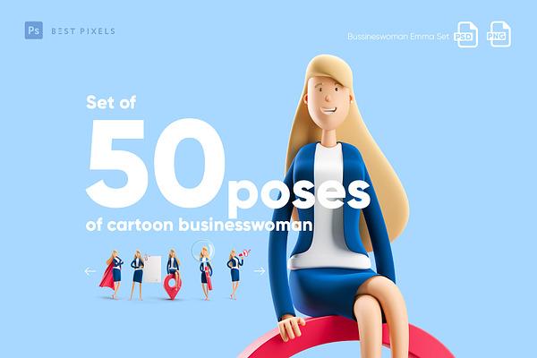 Businesswoman Emma Set