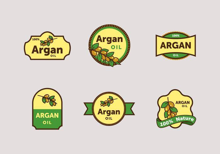 Argan标签矢量包